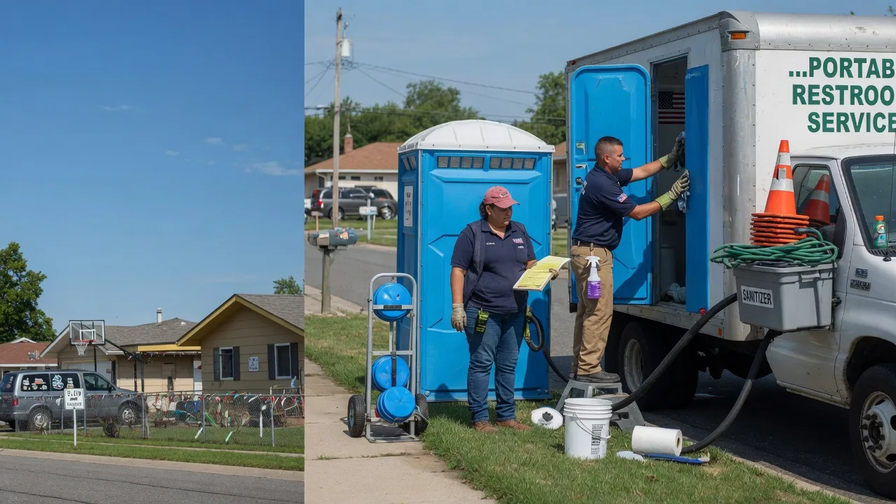 Portable Toilet Rental in Dunbar, WV near me